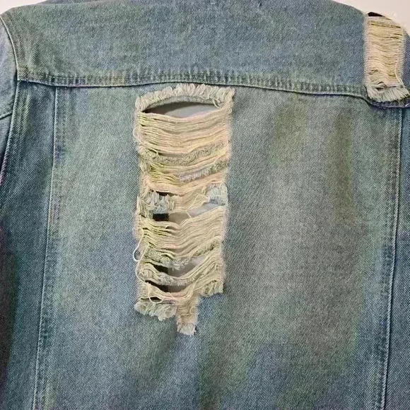 EDITORIAL DANCE & MARVEL Denim Jacket - Picture 4 of 6